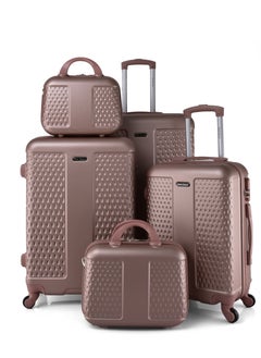 Buy NEW TRAVEL HARD Luggage set 5 pieces size 28/24/20/14/12  inch CS005/5P in Saudi Arabia