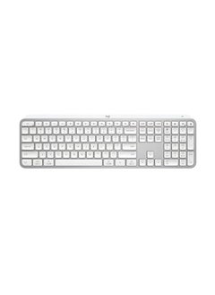 Buy Logitech MX keys S Wireless Bluetooth Smart Backlit Keyboard (White) in Saudi Arabia