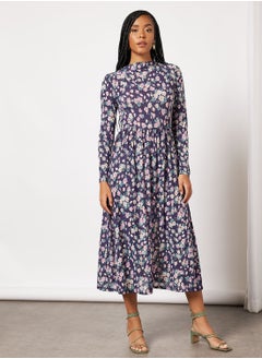 Buy Floral Knit Dress in UAE