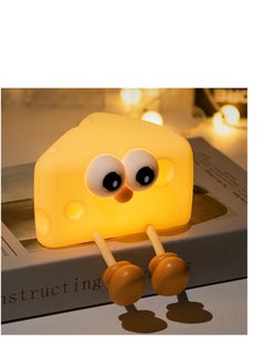 اشتري Cheese Kids Night Lights, Rechargeable Timer & Kawaii Lamp for Kids Room, Cute Baby Nightlight | Fun Stuff/Gifts for Teens, Children, Girls & Boys في الامارات