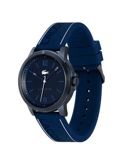 Buy LACOSTE COURT MEN's BLUE DIAL, BLUE SILICONE WATCH - 2011181 in UAE