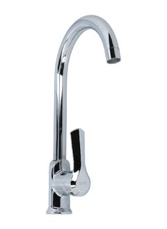 Buy Deck Mount Elegant Sleek Kitchen Mixer Faucet Arctic Chrome DIM-620705 in Saudi Arabia