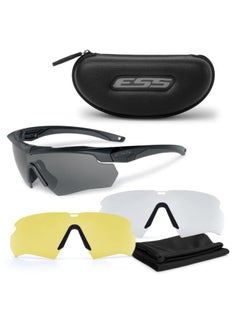 Buy Eyewear Crossbow 3LS Kit Eye Glasses with Interchangeable Lenses, High-Impact Protection 740-0387 Black in UAE