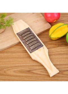 اشتري Multifunctional Wooden Grater For Fruit  Vegetable Shredder في الامارات