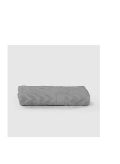 Buy ARIIKA Plaza Grey Bath Towel - Soft, Absorbent, Elegant, Durable, Quick-Drying in UAE