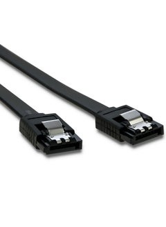 اشتري Cable Supports 6 Gbps Latch Straight Connector 79 inches 20 cm Black في السعودية