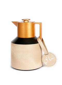 اشتري Thermo Flask | Tea Vacuum Pot | Heat Insulated Thermos | 1.0 Litre Dallah | Arabic Carafe | Jug Dalla | Teapot في الامارات