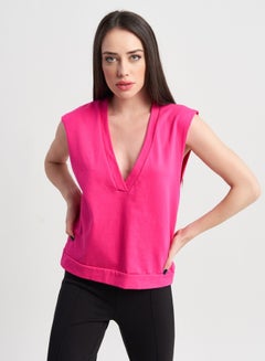 Buy Hailys Women's Sweatshirt , Pink in UAE