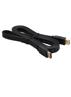 اشتري High Speed HDMI HD Flat Cable Black في مصر