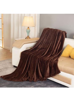 Buy 60 x 80inch Flannel Double Layer Sofa Cover Blanket in UAE