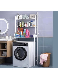 Buy 3 Tier Metal Storage Rack For Use Above Laundry Bathroom And Kitchen 155*25*65 Cm in Egypt