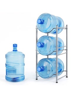 Buy Water Bottle Storage Stand,3 Tier Water Jug Holder Bottle for Home Kitchen Office Save Space 34*34*75CM in Saudi Arabia