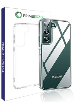 Buy Transparent Crystal Clear Samsung S21 FE Case Shockproof Curved Edges case HD Clear Anti Scratch S21 FE protective case in Saudi Arabia