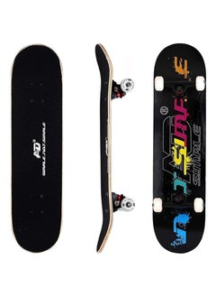 اشتري Skateboards 31" x 8" Complete Skateboard for Beginners Kids Teens & Adults في الامارات