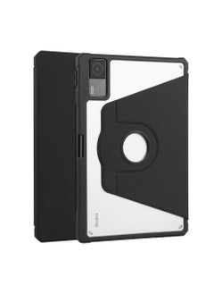 اشتري Rotating Flip Cover For Redmi Pad 10.61 Inch Black في الامارات