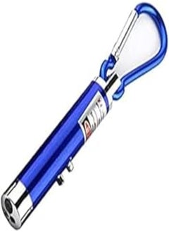 Buy Other 5mW 2-in-1 LED Laser Pen Pointer Flashlight Torch Beam Light Keychain - Blue in Egypt