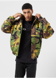 Buy The Strait Talk All Over Print Camo Pullover Jacket in UAE