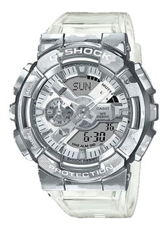 Buy Men's G-Shock Analog-Digital Watch GM-110SCM-1A with White Transparent Resin Band in Saudi Arabia