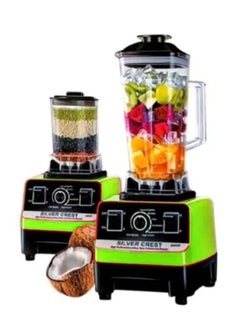 Buy Silver Crest Heavy Duty Blender/Juicer for Commercial Use, 2 Jar, 2.5L, 8000W-Multicolour in UAE