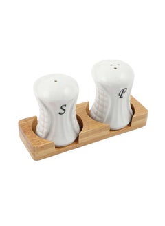 Buy Porcelain Salt & Pepper Set 16.8 cm in UAE