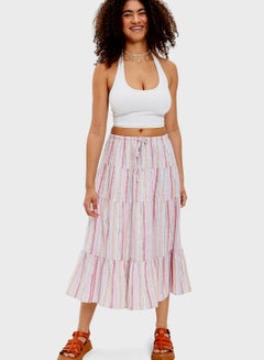 Buy Tiered Midi Skirt in Saudi Arabia