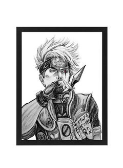 Buy Naruto Abstract Pencil Drawing Wall Art Poster Frame in Egypt
