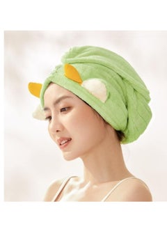 Buy Hair Drying Towels Spa Hair Wrap Light Weight Soft and Absorbent in UAE