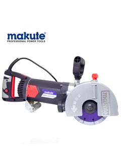 Buy Powerful 2400W Electric Wall Slotting Machine for Precision Cutting of Concrete and Steel - Dust-Free and Efficient, SM001 in UAE