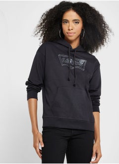 Buy Graphic Knitted Hoodie in Saudi Arabia