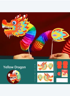 Buy Chinese traditional Paper-turning dragon DIY material kit in Saudi Arabia