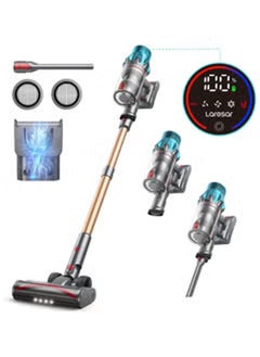 Buy Battery Vacuum Cleaner, 550W 45kPa Vacuum Cleaner Wireless, Up to 60 Minutes Running Time in Eco Mode, Ultra 7 in UAE