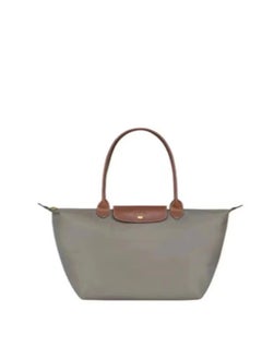 اشتري Longchamp Women's Large Tote Bag, Handbag, Shoulder Bag grey في السعودية