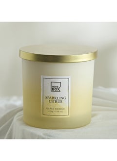 Buy Garden Sparkling Citrus Wax Filled Candle with Metal Lid 370 g in Saudi Arabia