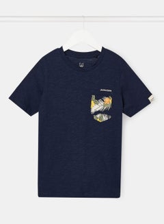 Buy Boys Printed Pocket T-Shirt in Egypt