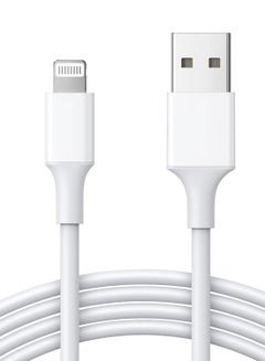 Buy iPhone Charger Cable 2M [MFi Certified] Lightning Cable iPhone Cable 2.4A Lightning Cord Compatible for iPhone 14/14 Pro/14 Plus/14 Pro Max, iPhone 13 Pro 12 Pro Max 11 XS 7 Plus 6S ipad Pro in Saudi Arabia