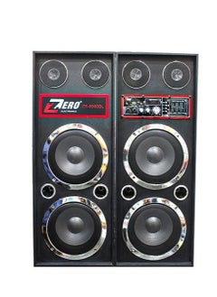 Buy Zero Subwoofer 2.1 ZR 8900 Supports Flash, Memory Card and Bluetooth With Remote Control For Easy Control Black in Egypt