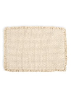 اشتري Handwoven Bath Rug, Natural - 80X0.5 Cm في الامارات