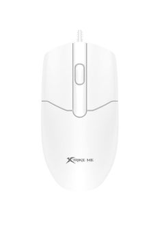 Buy GM-124 Optical Office Mouse USB Wired -100DPI For PC / MAC | White in Egypt