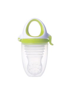 اشتري Food Feeder Plus Single Pack For Baby Girl And Boy From 9 Months And Above Lime في الامارات