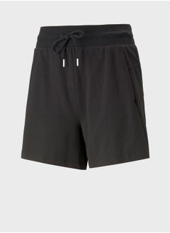 Buy Power Color Block Summer High Waist Shorts in UAE