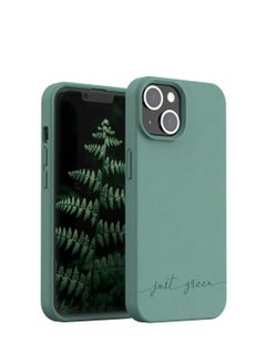 Buy Just Green  iPhone 14 case Natural Night Green - Eco-designed in UAE