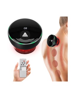 Buy SYOSI Newest Remote Control Smart Cupping Therapy Massager with Red Light Therapy, 4 In 1 Electric Cupping Machine With 16 Levels Temperature & Suction, Vacuum Therapy Machine Gua Sha Massage Tool in UAE