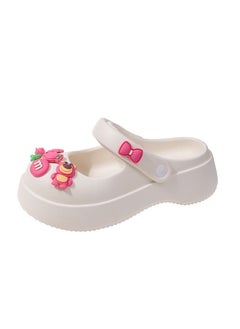 Buy New Platform Cute Women's Slippers Height-Raising Beach Shoes in UAE