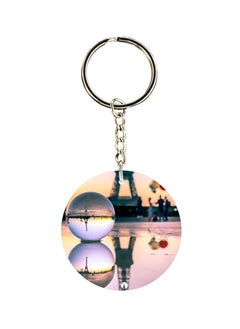 اشتري Eiffel Tower Printed Pocket Keychain في الامارات