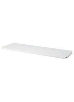 Buy Shelf White Metal 83X30 Cm in Saudi Arabia