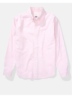 اشتري AE Striped Everyday Oxford Button-Up Shirt في الامارات