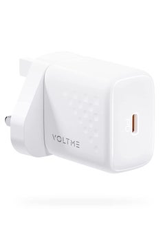 Buy VOLTME USB C Plug, V-Dynamic 20W PD 3.0 Fast Charger for the New iPhone 14 Pro Max/14 Pro/14 Plus/14/13/12/11, iPad/iPad mini, MagSafe, and More (Cable Not Included) White in UAE