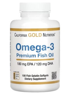 Buy Omega 3 Premium Fish Oil 100 Softgels in Saudi Arabia