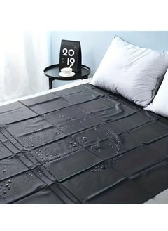 اشتري Bed Sheet, PVC Bottom Bed Sheet Oil Massage, Waterproof and Anti-Oil Bedding Mattress Cover في السعودية