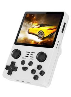 Buy RGB20S Handheld Game Console with Retro Open Source System, Preloaded 15000+ Games, RK3326 3.5-Inch 4:3 IPS Screen for Children's Gifts (White) in Saudi Arabia